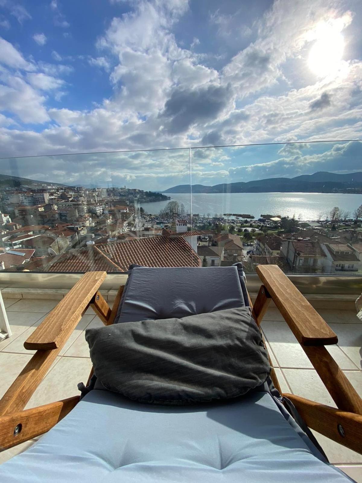 Calm Lake Balcony Кастория Экстерьер фото